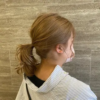 セミロング カラー ✨ブリーチ/エクステ 豊住 光輝✨のヘアスタイル