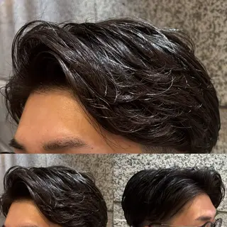 ショート パーマ メンズ 増田 諒大カット大募集！のヘアスタイル