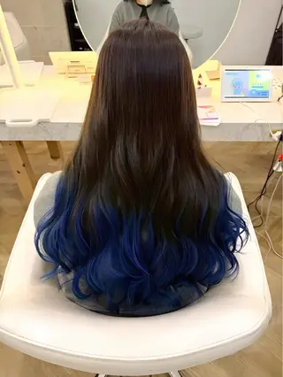 ロング カラー 加藤 大輔/浦和のヘアスタイル
