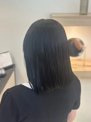 ミディアム カラー 韓国hair🇰🇷 さやとのヘアスタイル