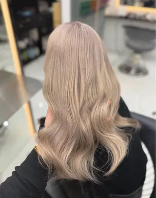 セミロング 笠間 啓聖のヘアスタイル