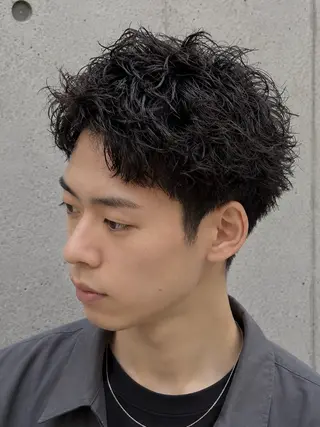 ショート メンズ men'sモテ 髪🫧ｼｵﾝのヘアスタイル