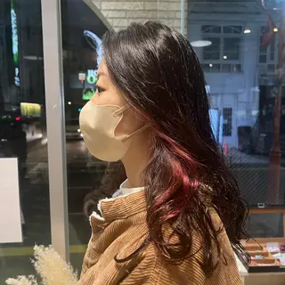 ロング インナーカラー♡ Nanakoのヘアスタイル
