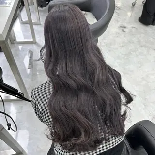 カラー 中韓大人っぽ🐈‍⬛ レディヘア🩶のヘアスタイル