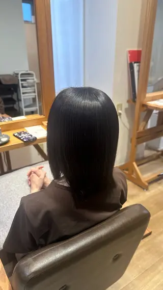 ミディアム nana /カラー&極上スパのヘアスタイル