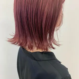 ショート カラー 暖色/ブリーチカラー 🎀 M i k uのヘアスタイル
