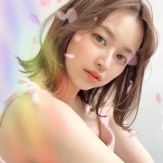 ショート カラー パーマ ヘアアレンジ 韓国ヘア🇰🇷🎀 YURIAのヘアスタイル