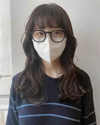 ロング パーマ フレンチボブパーマ Yuukiのヘアスタイル
