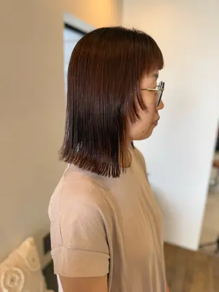 ミディアム 💛🤍U too e’s /店長🧸のヘアスタイル