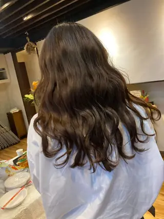 セミロング パーマ 🌙パーマ 照井🌙のヘアスタイル