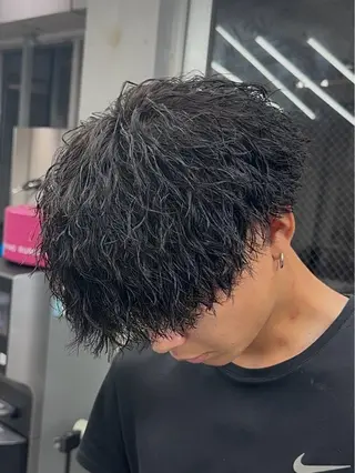 パーマ メンズ 【OVARL】武田 まなみのヘアスタイル