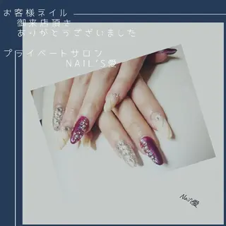 ネイル プライベートサロン Nail’s愛のネイルデザイン