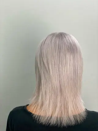 ミディアム カラー BAY ソウタのヘアスタイル