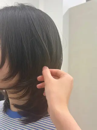 ミディアム まあるいショートボブ 🐥廣瀬そらのヘアスタイル