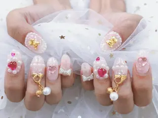 ネイル princess スカルプ専門店のネイルデザイン