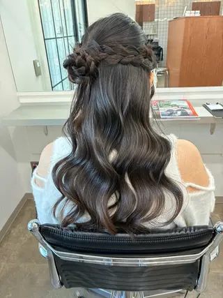 ロング ヘアアレンジ ENV船橋 櫻井ちののヘアスタイル
