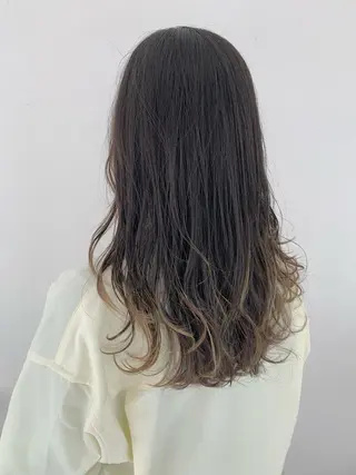 ロング カラー マンツーマン×半個室 まちだきょうすけのヘアスタイル