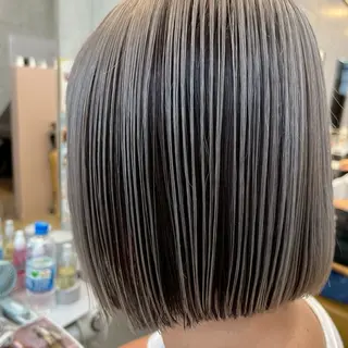 ミディアム みいなブリーチモデル 募集中！のヘアスタイル
