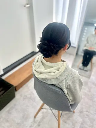 ヘアアレンジ 玉城 里奈のヘアスタイル