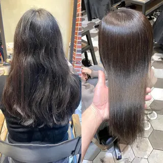 ロング 梅田🫧髪質改善 縮毛矯正🫧村上蒼生のヘアスタイル