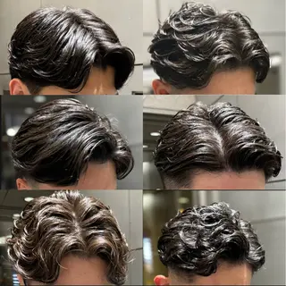ミディアム 木下 翼のヘアスタイル