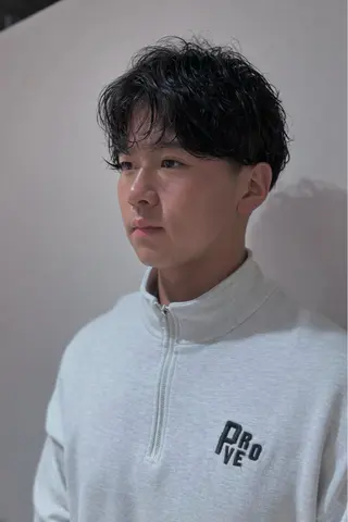 パーマ メンズ 松下|個室 マンツーマン美容師のヘアスタイル