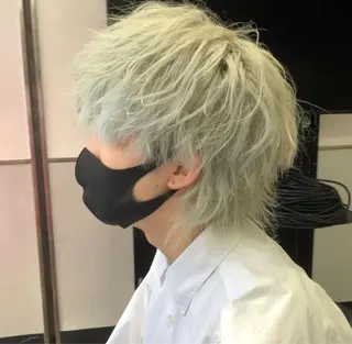 カラー メンズ 町田ブリーチ特化 MANATOのヘアスタイル