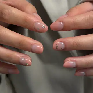 ネイル mori yuina ┆͓̽ NUDGEのネイルデザイン