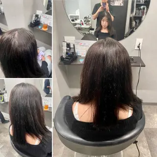 パーマ 🌹ミラクル美容師 🌹ブリーチくっぽのヘアスタイル