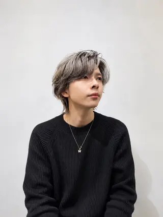 ショート コスパ◎/ナチュラル カラー/グレイ/佑壮のヘアスタイル