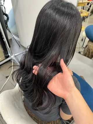 ロング カラー 透明感カラーショート ボブツムギ♡のヘアスタイル