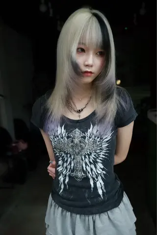 ロング カラー 梅田デザインカラー 🌈🏆ヒノキのヘアスタイル