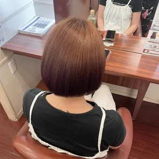 ミディアム ❤️スダユキナ❤️ 髪質改善水素カラーのヘアスタイル