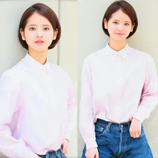 ショート ミディアム カラー パーマ ヘアアレンジ iplus　眉毛と まつげパーマ専門店のマツエク・マツパデザイン