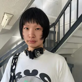 ショート メンズ 原宿メンズ特化 ハユカ ソウタのヘアスタイル