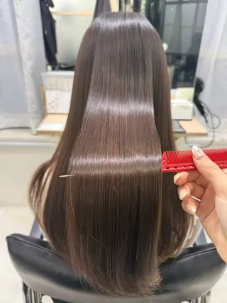 ロング ヤマダレナ/個室/ 透明感艶カラー😽✨のヘアスタイル