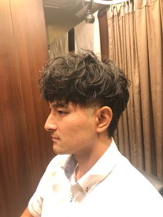 メンズ ヒロ銀座川崎 志田健介のヘアスタイル