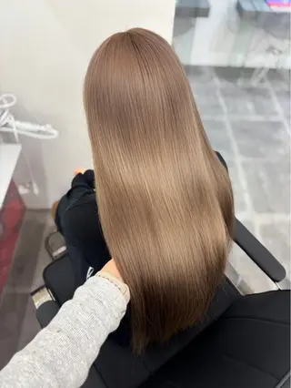 ロング カラー PELE sakae みあのヘアスタイル