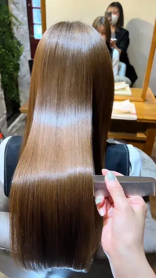 ロング 那須野 美月のヘアスタイル
