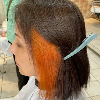 カラー ショート 縮毛矯正/ワンカラー モデル募集🫧田村のヘアスタイル