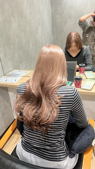 ロング カラー 新宿 似合わせカラー HINAのヘアスタイル