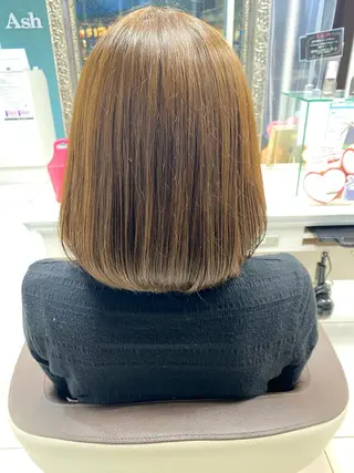 カラー 丸山 萌愛のヘアスタイル