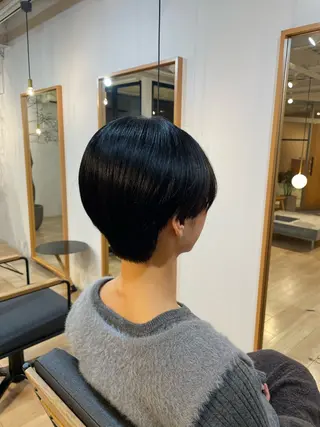 ショート 長瀬 友樹のヘアスタイル
