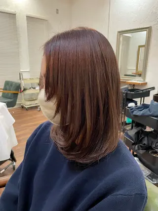 ミディアム 下林 雅明のヘアスタイル