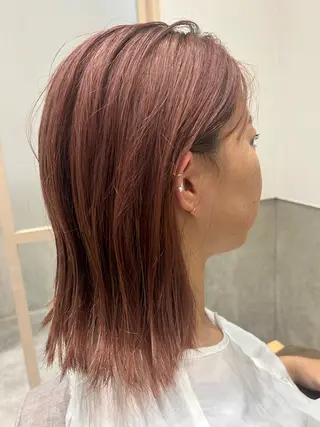 セミロング 古山 瞳のヘアスタイル