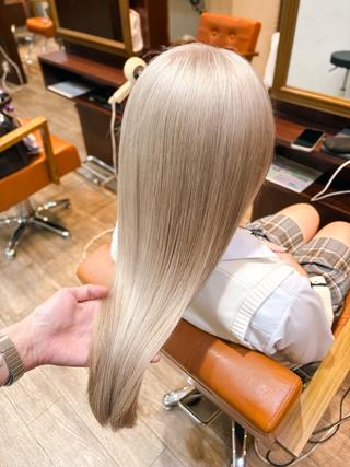 ロング カラー 宮本 泰周のヘアスタイル