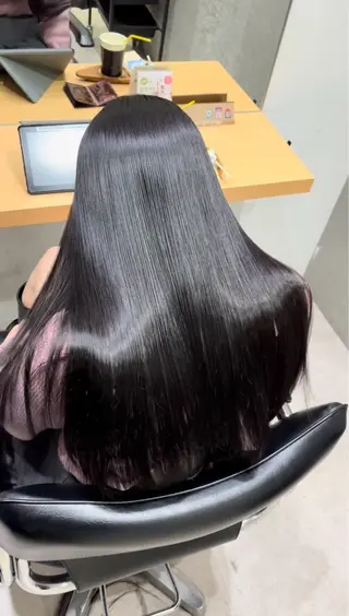 セミロング 髪質改善ヘアケア 艶髪特化/上田のヘアスタイル