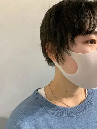 ショート カラー パーマ ボブパーマコテ巻き風 パーマNo1深江秀平のヘアスタイル