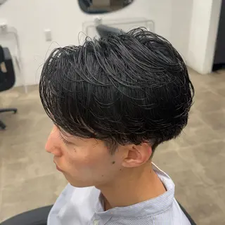 ミディアム メンズ特化美容師 🐈⬛RUNAのヘアスタイル
