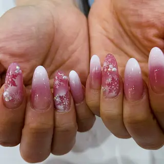 セミロング wooone nail.yumiのネイルデザイン